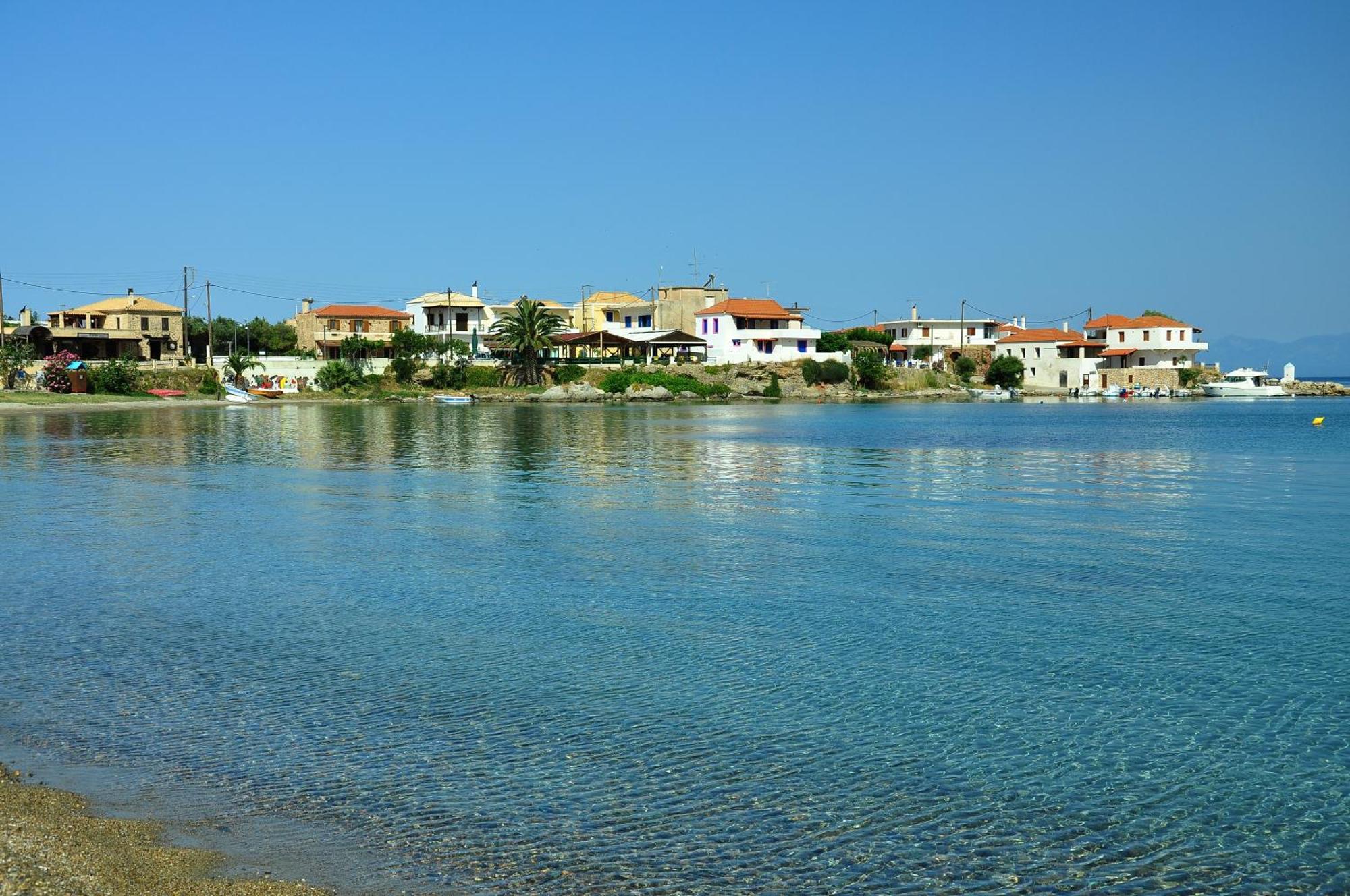 Lakonia Bay Apartments Archangelos  Bagian luar foto